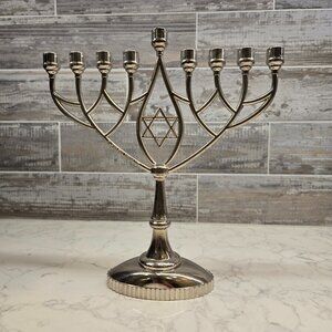 Zion Judaica Hanukkah Menorah